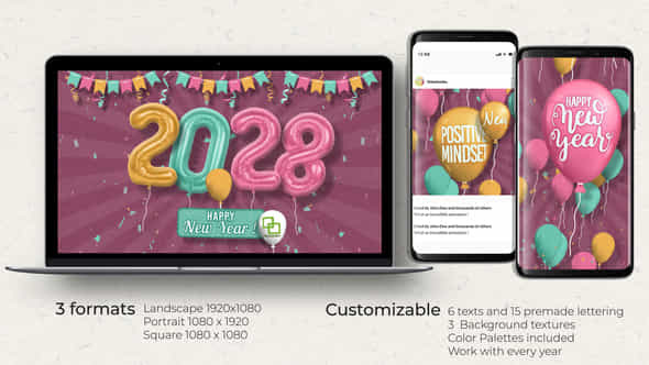 New Year and - VideoHive 40309926