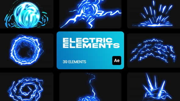 Electricity Cartoon VFX for After - VideoHive 36191300