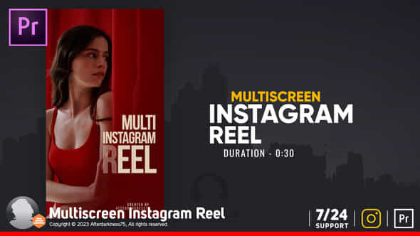 Multiscreen Instagram Reel - VideoHive 50154350