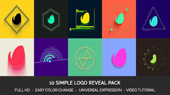 Simple Logo Reveal Pack - VideoHive 19322145