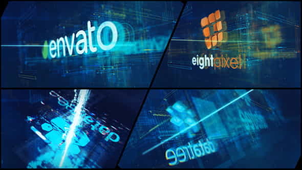 High Tech Logo V09 Electric - VideoHive 22799071