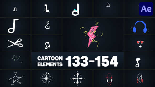 Cartoon Elements - VideoHive 48453664