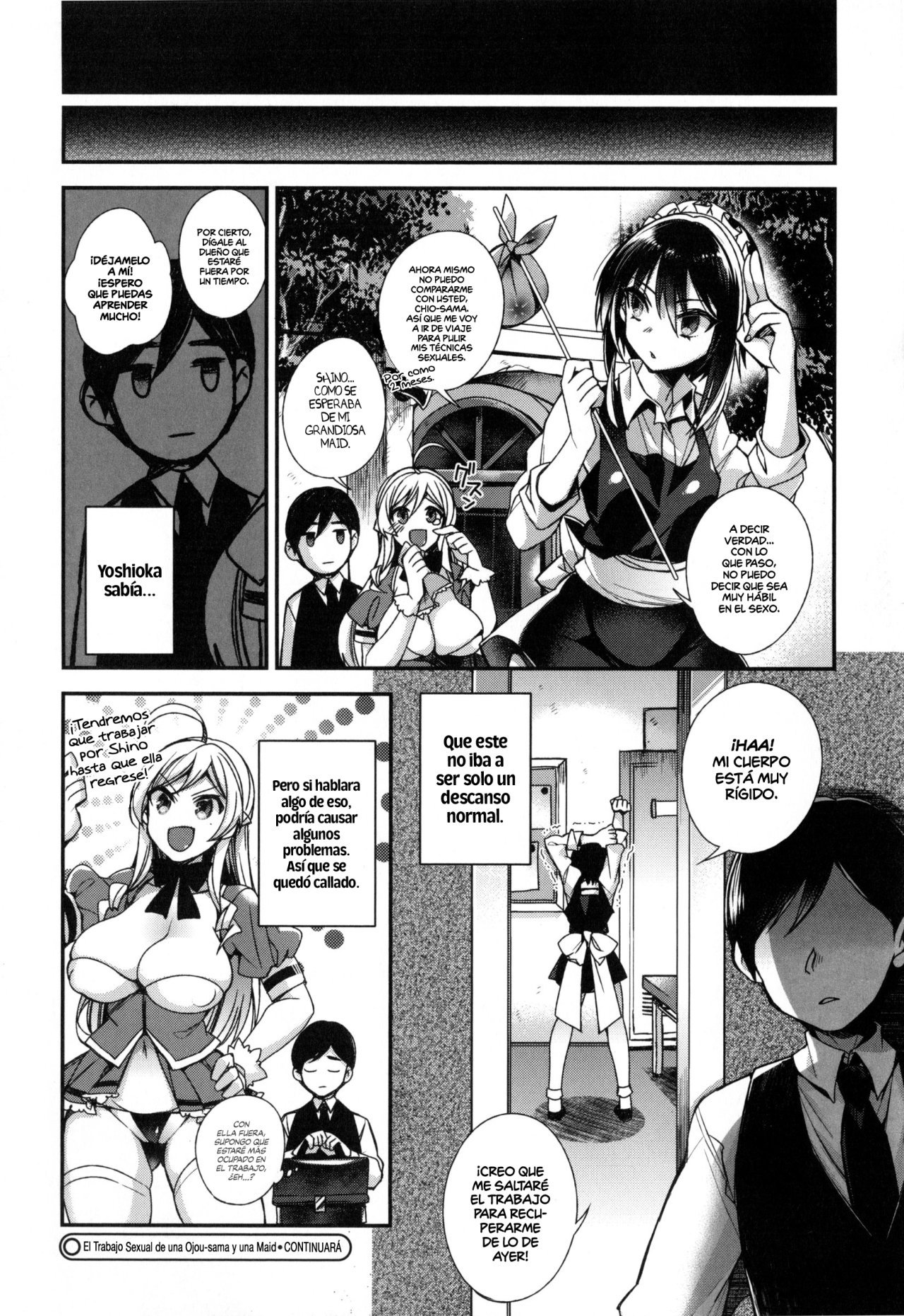 Ojou-sama to Maid no Midara na Seikatsu 5 (El Trabajo Sexual de una Ojou-sama y una Maid "Servicio") - 21