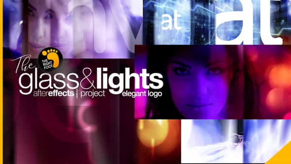 GlassLights Elegant Logo - VideoHive 24506389