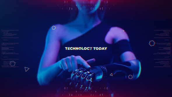 Technology Today Opener - VideoHive 47237217
