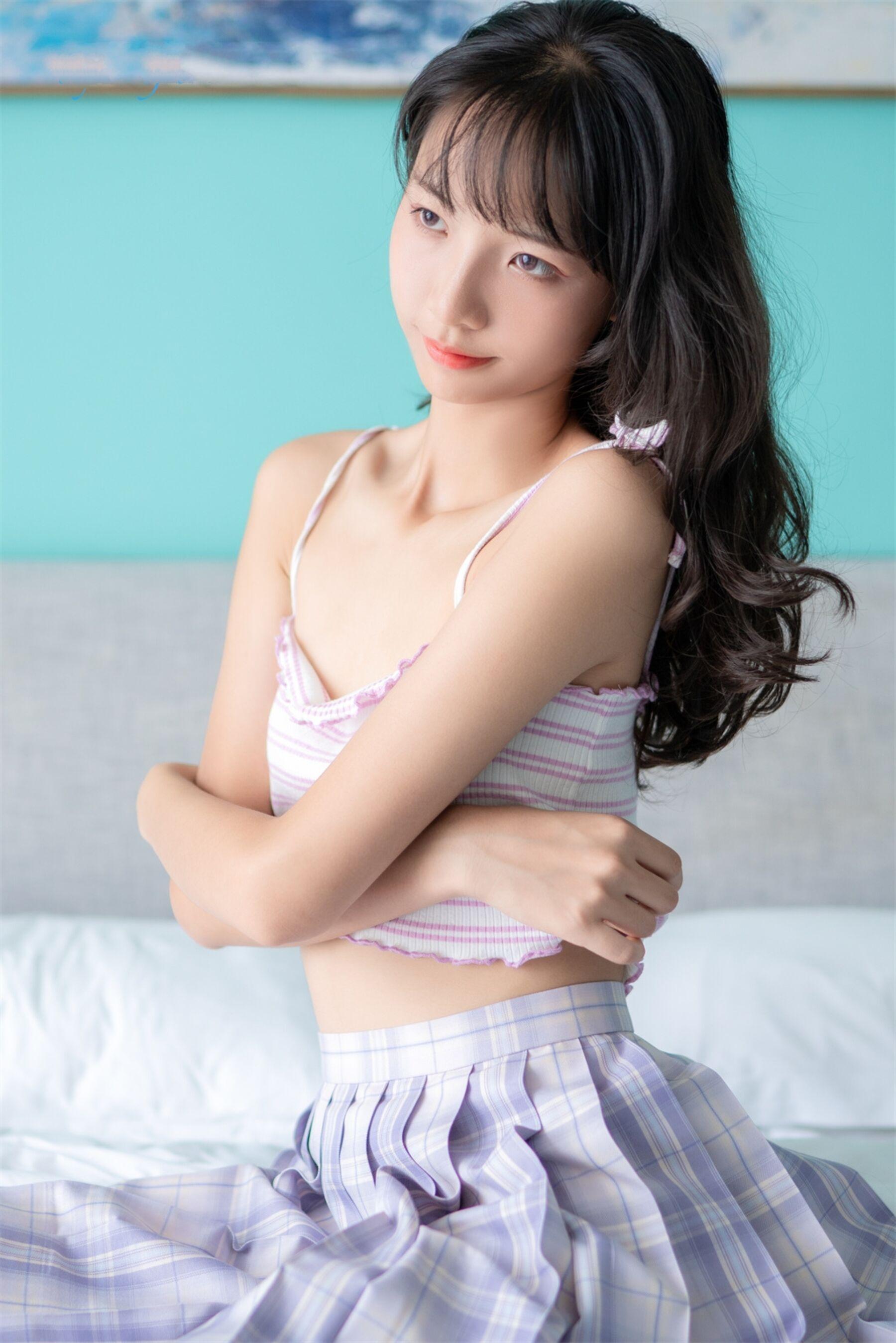 国模套图 西瓜少女《清新JK》(50)