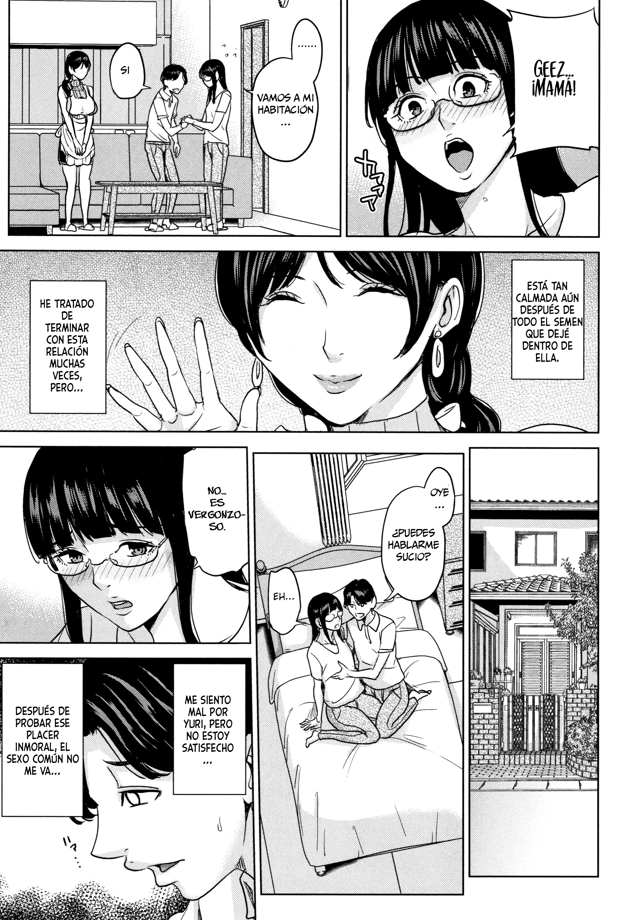 [Maimu Maimu] Kanojo no Mama to Deaikei de...  [Spanish] [Vanilla Sweet Scans]