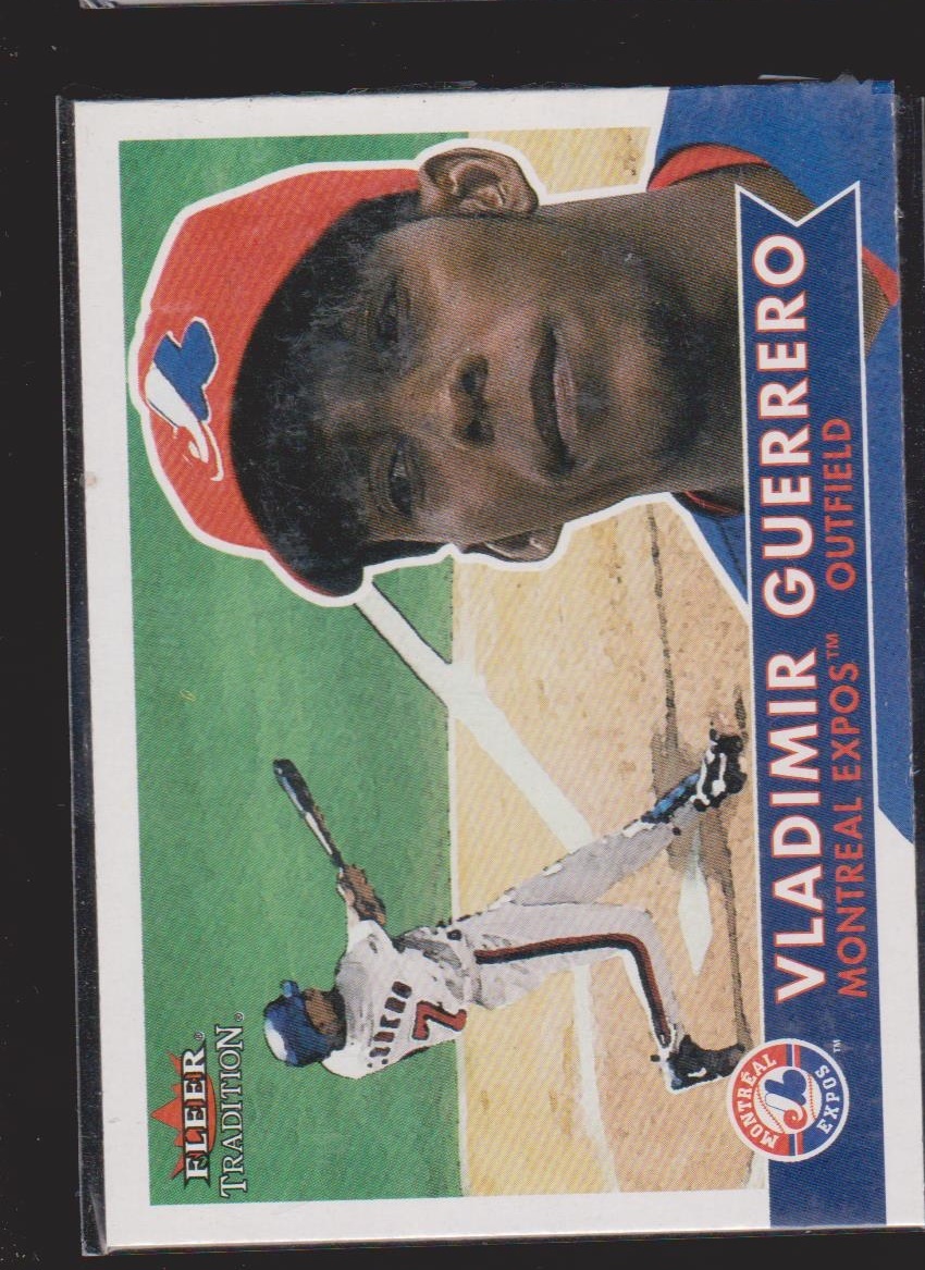 2001 Leaf Rookies & Stars Vladimir Guerrero #27 Montreal Expos