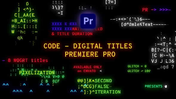 Code - Digital Titles | - VideoHive 29422241