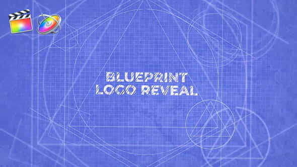 Blueprint Logo Reveal - VideoHive 24724069