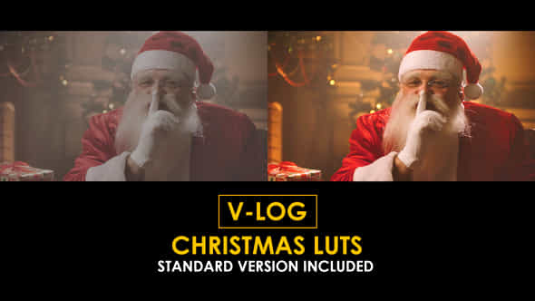 Vlog Christmas And Standard Color Luts - VideoHive 51378997