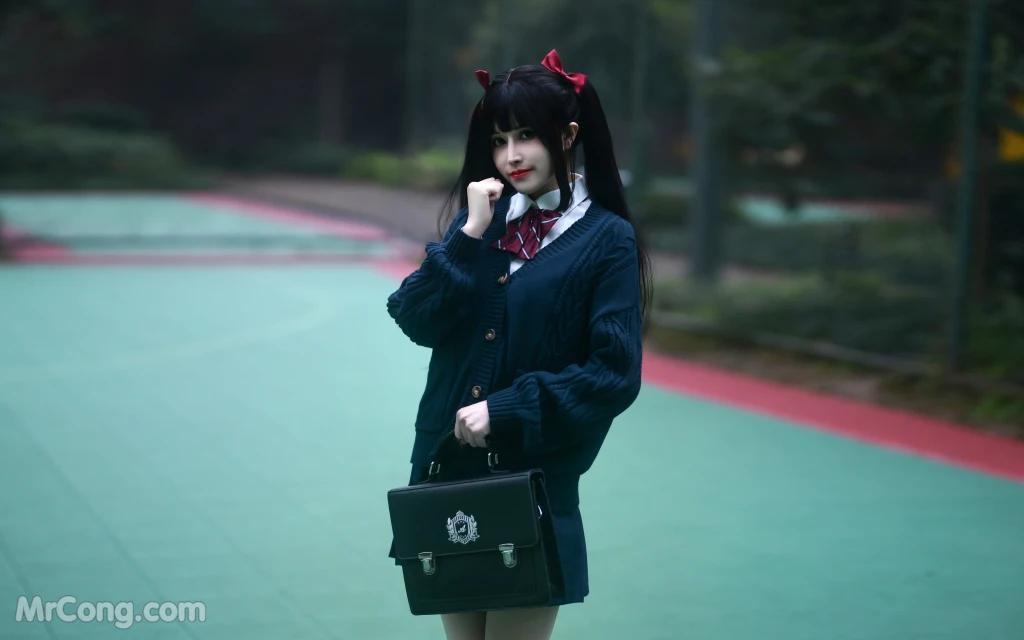 Coser@鹿八岁: JK少女的悸动 (120 photos )(66)
