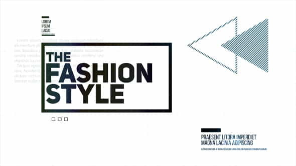 The Fashion Style - VideoHive 13694457