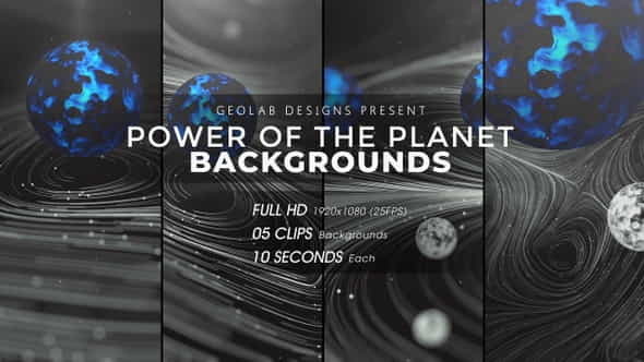 Power Of The Planet Backgrounds - VideoHive 29226130