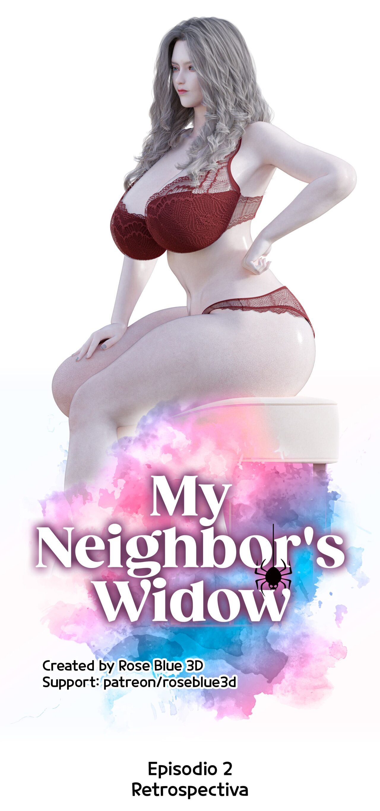 La viuda de mi vecina - 3D Comic - Parte 2 - 12