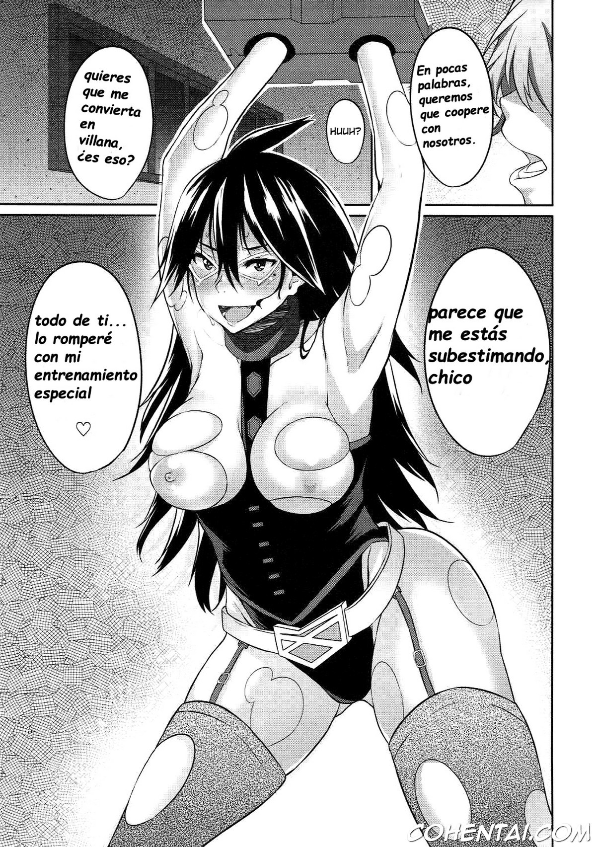 DEEP NIGHT HERO (Boku no Hero Academia) xxx comics manga porno doujin hentai español sexo 