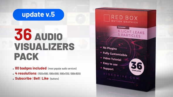 Audio Visualizers Pack - VideoHive 27144986
