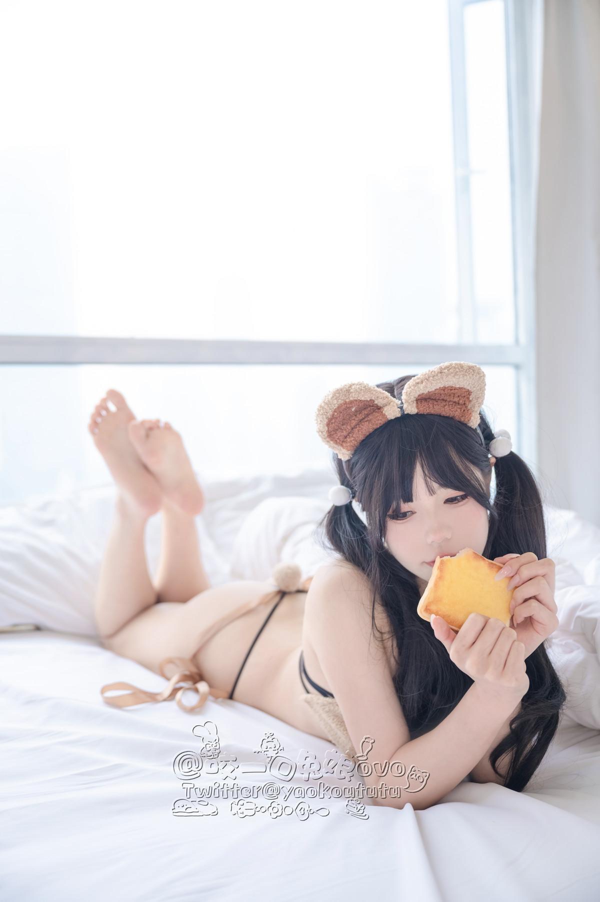 Cosplay 黏黏团子兔 小熊睡衣(24)