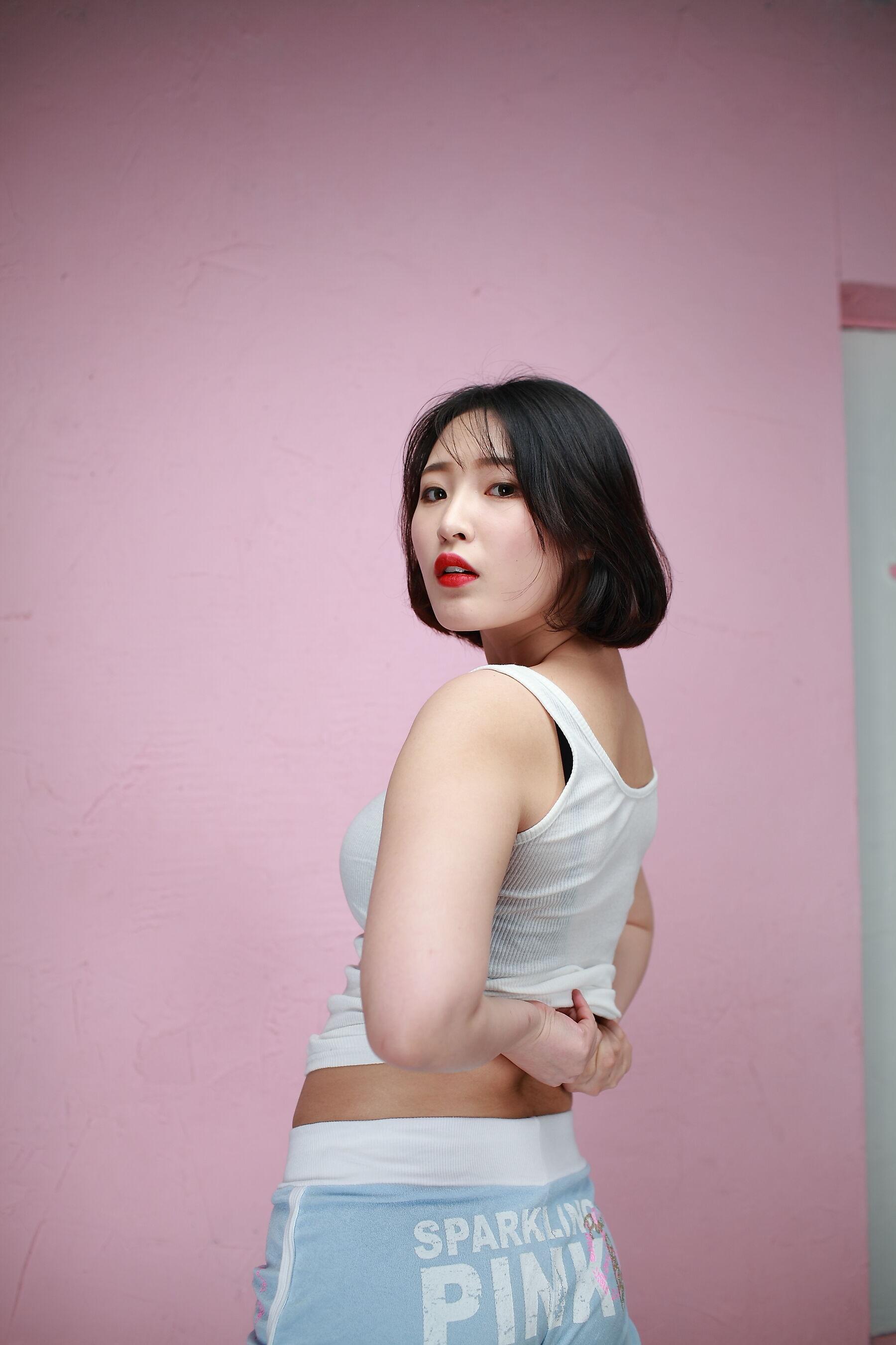 韩模人体 韩模尤娜（유나）人体私拍套图(155)