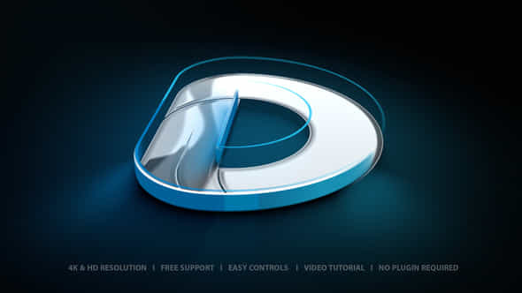 3D Outline Logo Reveal - VideoHive 55259541