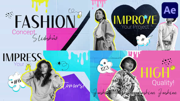 Fashion Concept Slideshow - VideoHive 43235198