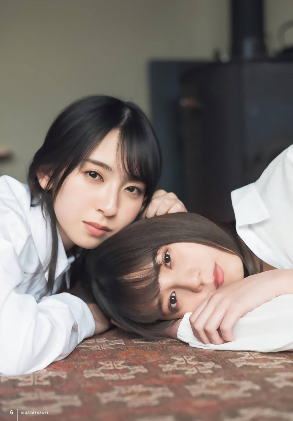 Nao Kosaka 小坂菜緒, Miku Kanemura 金村美玖, Shonen Magazine 2019 No.16 (少年マガジン 2019年16号)(10)