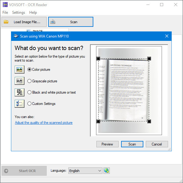 VovSoft OCR Reader 2.4 RbZDAmjJ_o