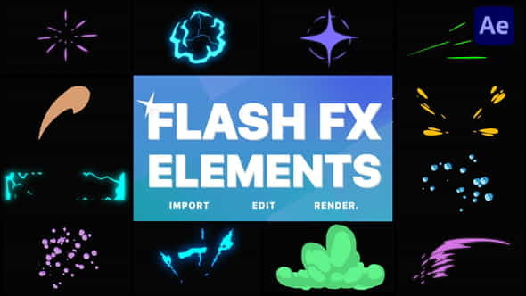 Flash FX Elements | After - VideoHive 32094611