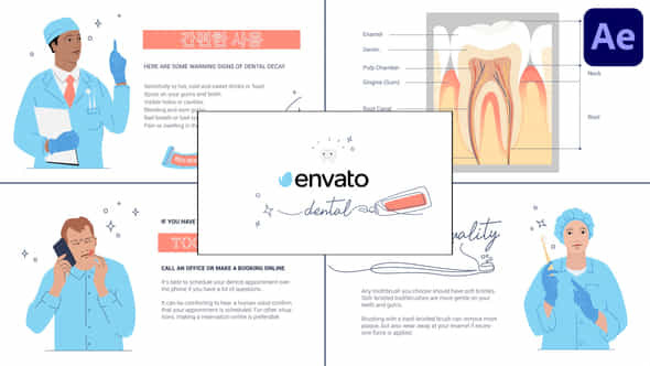 Dentist Explainer For After Effects - VideoHive 50253096