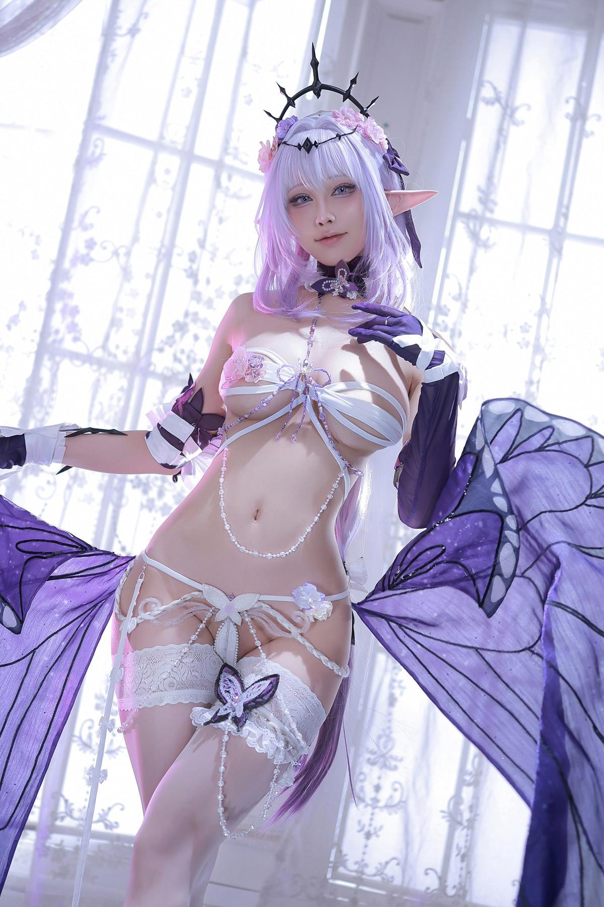 Cosplay 水淼Aqua – 遐蝶(34)