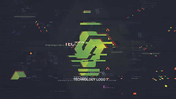 Cyber Glitch Logo - VideoHive 22125973