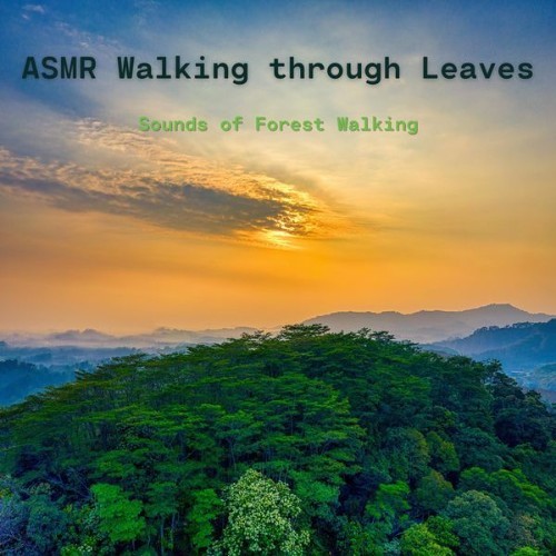 ASMR Walking through Leaves - Sounds of Forest Walking - 2022