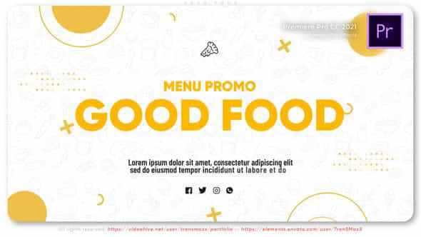 Good Food - VideoHive 46776326