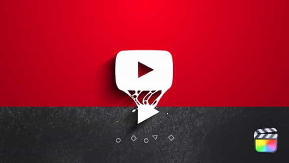 Youtube Minimal Liquid Logo - VideoHive 33214820