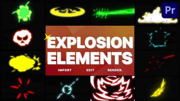 Explosion Elements - VideoHive 29001539