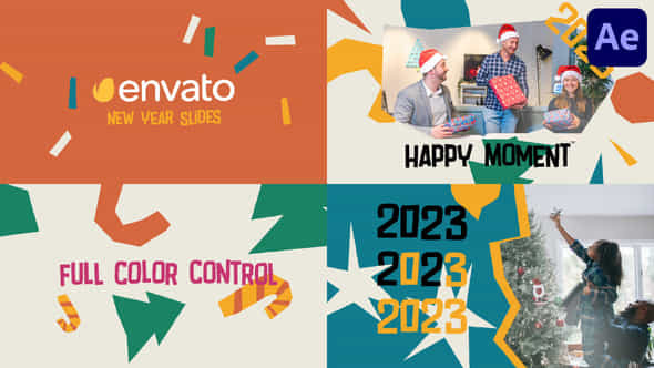 New Year Typography - VideoHive 42293117