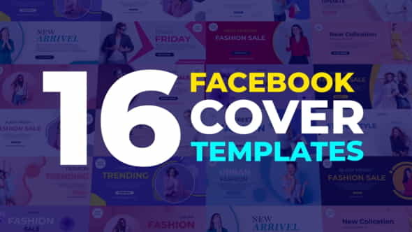 Fashion Facebook Cover Pack - VideoHive 32209874