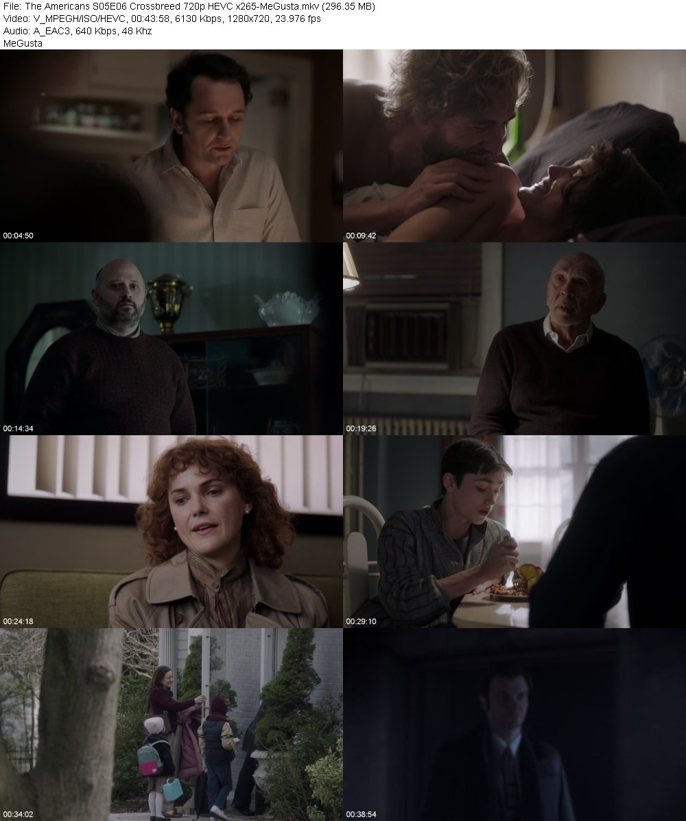 The Americans S05E06 Crossbreed 720p HEVC x265-MeGusta