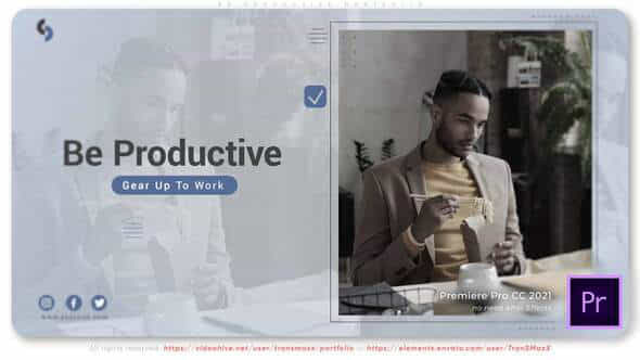 Be Productive. Life - VideoHive 34857563