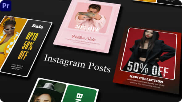 Instagram Posts - VideoHive 45586452