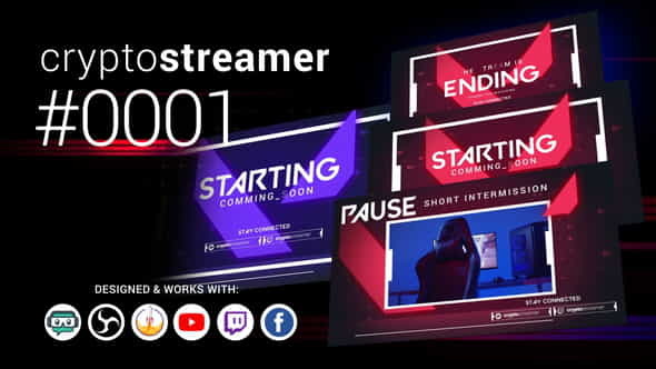 CryptoStreamer #free-download-0001 - VideoHive 31339385