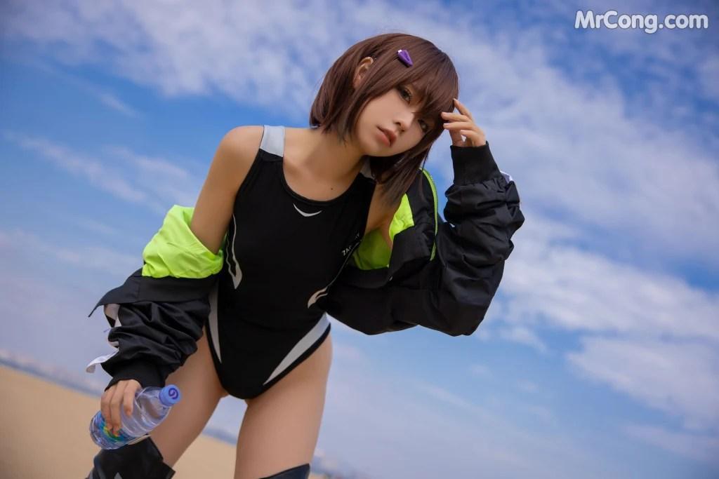 Coser@G44不会受伤 Vol.089: 水泳部的部長 (57 photos)(52)