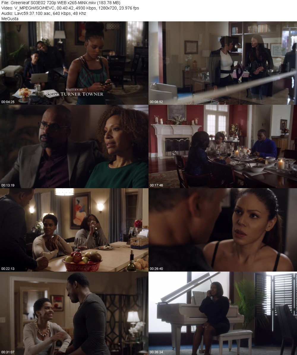 Greenleaf S03E02 720p WEB x265-MiNX