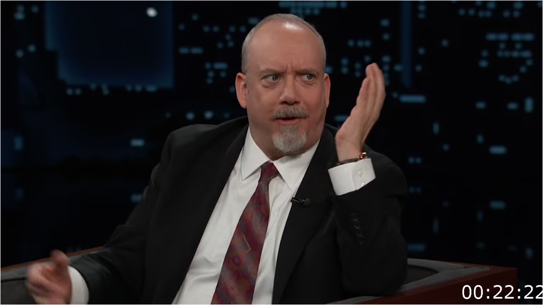 Jimmy Kimmel (2024-02-20) Paul Giamatti [720p] (x265) XG6jrA0U_o