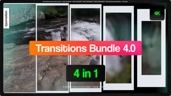 Transitions Bundle 4 - VideoHive 46328840