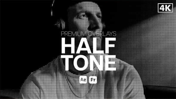 Premium Overlays Halftone - VideoHive 48662186