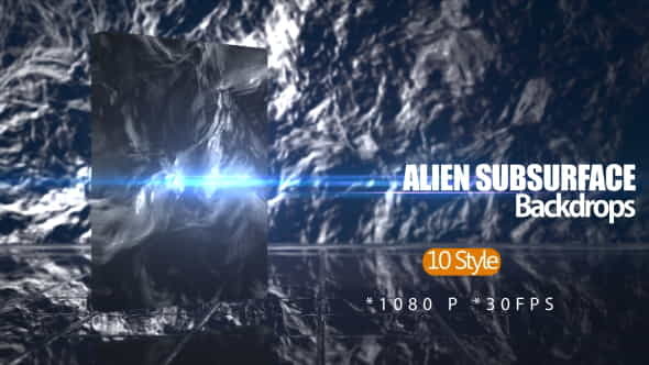 Alien Subsurface -10 Backdrops - VideoHive 18012470