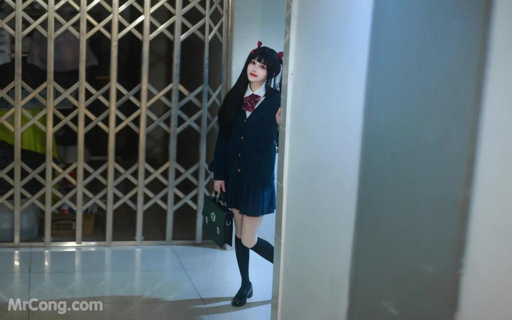 Coser@鹿八岁: JK少女的悸动 (120 photos )(37)