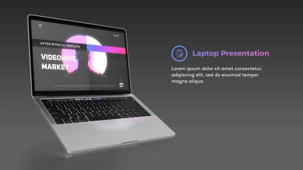 Laptop Website Presentation - VideoHive 23418731