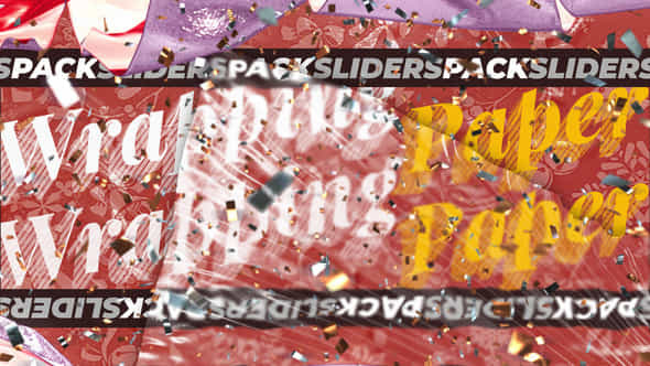 Wrapping Paper Sliders - VideoHive 29826377